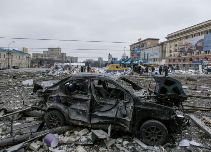 At Least Five Killed When Russian Artillery Hits Central Kharkiv: The Mayor